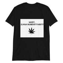 Load image into Gallery viewer, Mary, Juana numb my pain???: Short-Sleeve Unisex T-Shirt