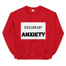 Load image into Gallery viewer, Excuse My Anxiety: Unisex Sweatshirt