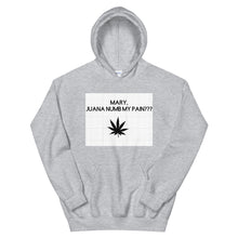Load image into Gallery viewer, Mary, Juana numb my pain???: Unisex Hoodie